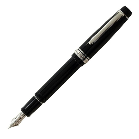 Pilot Fountain Pen Custom Heritage 912, Black Body, FM-Nib (FKVH-2MR-B-FM)