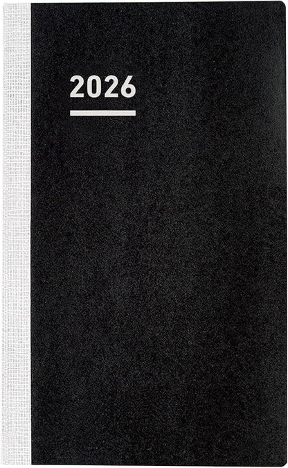 Kokuyo Jibun Notebook Biz 2026 Diary Refill Monthly Weekly A5 Slim Ni-JBR-26 Starts from December 2025