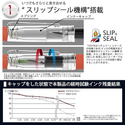 Platinum Fountain Pen Procion Deep Sea PNS-5000 Nib: Medium