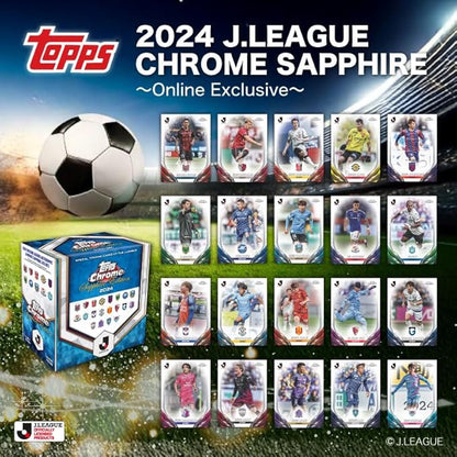Topps J.League Chrome Sapphire Soccer Top J League Chrome Sapphire Soccer