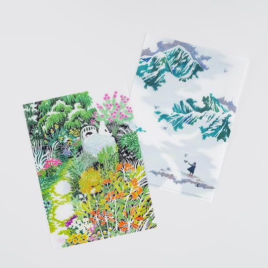 Hobonichi Notebook Iyo Okumi Clear File Iyo Okumi Cousin Size (Set of 2) Notebook Accessory