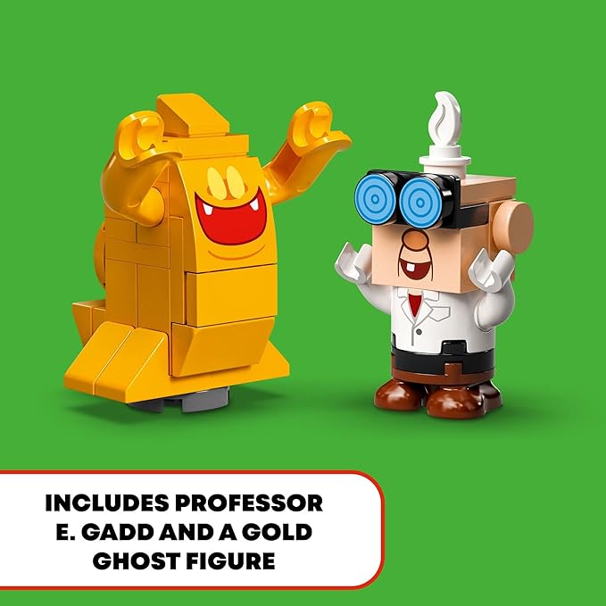 LEGO Super Mario Luigi'S Mansion Lab And Poltergust Expansion Set 71397 Building Kit For Kids Aged 6 And Up (179 Pieces)|Multicolor