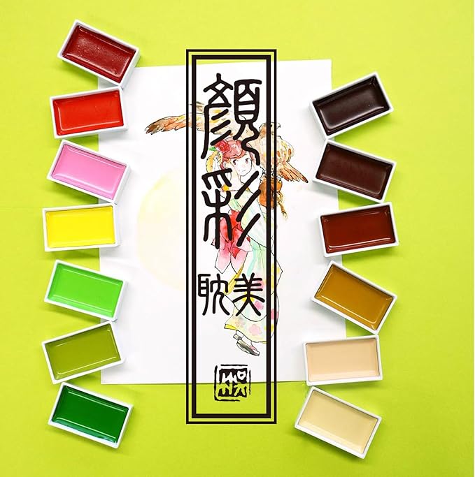 Kuretake MC20/48V Paint Face Tainamebi 48 Colors