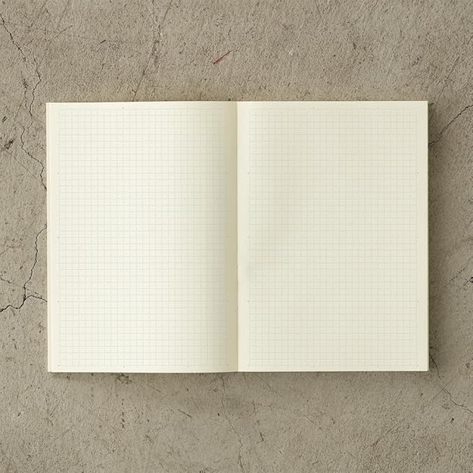 Midori Notebook Diary, 2026, A5, Thin, Monthly, 22406006 (Begins December 2025)