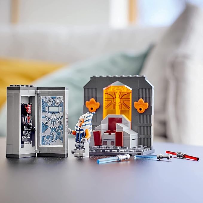 LEGO Star Wars: The Clone Wars Duel on Mandalore 75310 Awesome Toy Building Kit Featuring Ahsoka Tano and Darth Maul; New 2021 (147 Pieces)