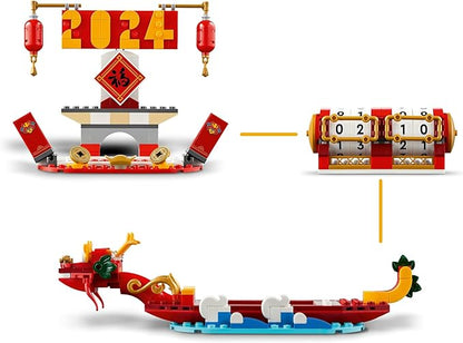 LEGO 40678 Celebration Calendar Toy Birthday Present Block Boys Decor Stylish