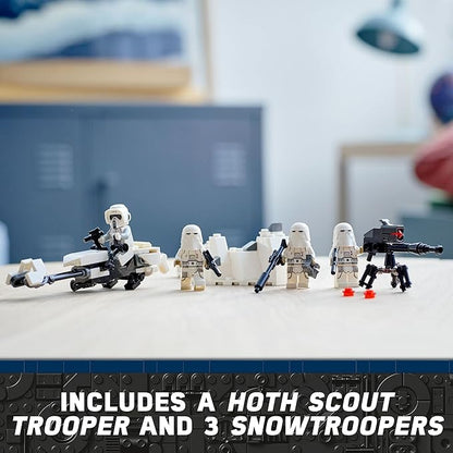 LEGO Star Wars Snowtrooper Battle Pack 75320; Toy Building Kit for Kids Aged 6 and up (105 Pieces) Multicolor
