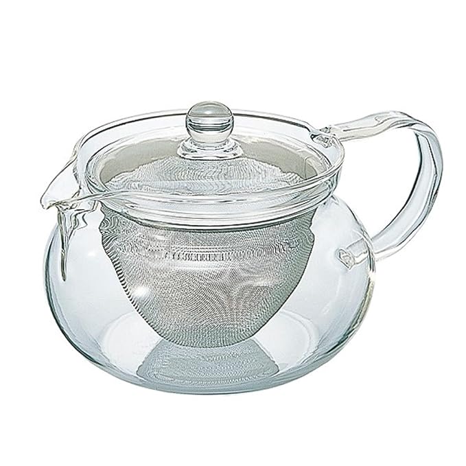 Hario Cha Kyusu Maru Tea Pot, 450ml, Glass