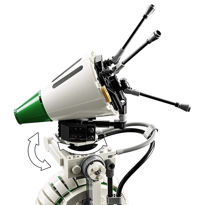 LEGO 75278 Star Wars D-O Droid Collectable Model Building Block Set From The Rise Of Skywalker