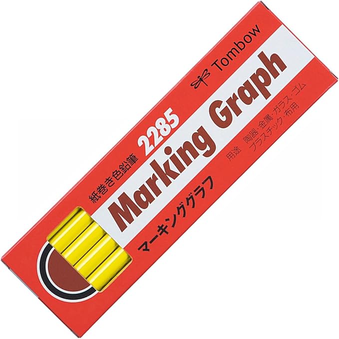 Tombow Pencil Colored Pencils, Paper Roll, Marking Graph, Indigo, 1 Dozen, 2285-17