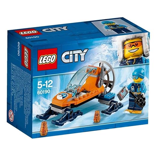 LEGO City Arctic Ice Glider Building Blocks for Kids 5 to 12 Years (50 Pcs) 60190