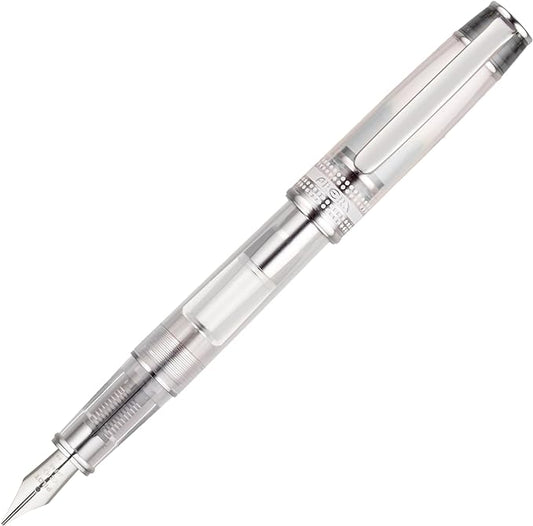Pilot Prera Iro-Ai Calligraphy-Nib Transparent Black Body Fountain Pen (FPRN-350R-TBCM)