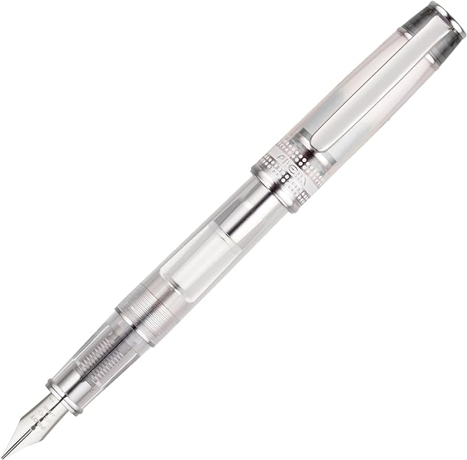 Pilot Prera Iro-Ai Calligraphy-Nib Transparent Blue Body Fountain Pen (FPRN-350R-TLCM)