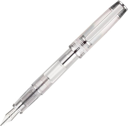 Pilot Prera Iro-Ai Calligraphy-Nib Transparent Blue Body Fountain Pen (FPRN-350R-TLCM)