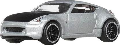 Hot Wheels JBL91 Fast and Furious Nissan 370Z Vehicle Toy Mini Car 3 Years Old and Up Silver