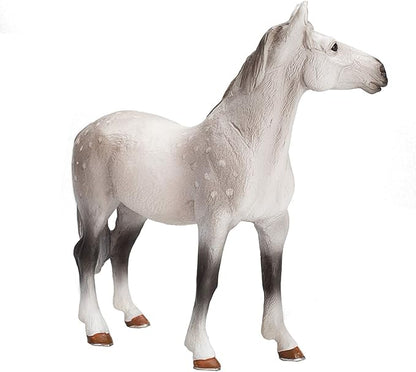 Mojo  Orlov Trotter Dongle Grey Realistic Horse Toy Replica Hand Painted Figure