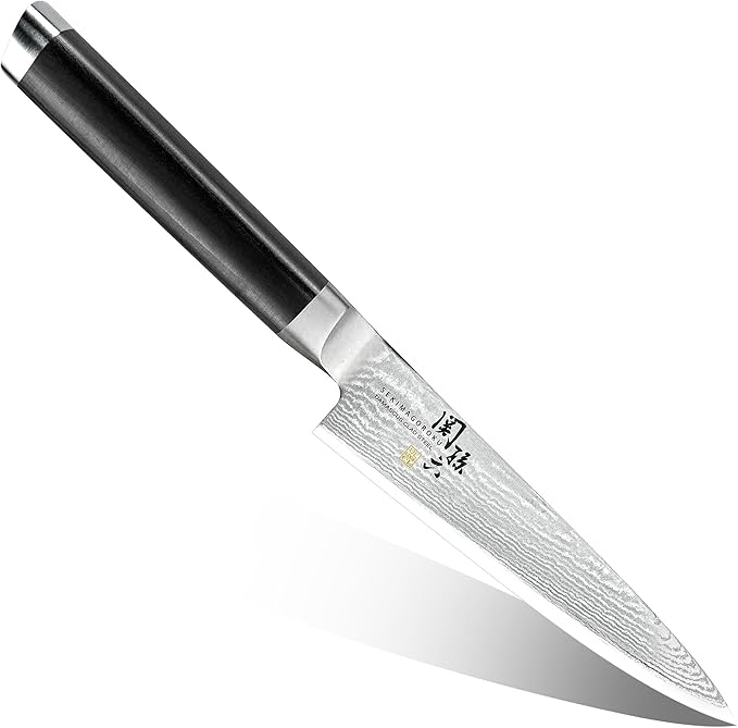 Kai Corporation AE5202 Petty Knife, Sekimagoroku, Damascus