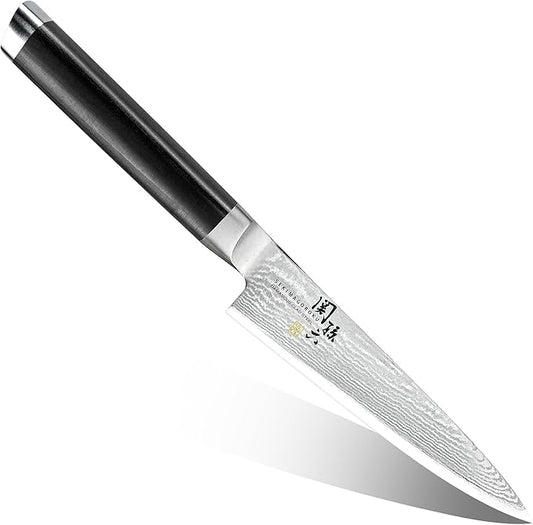 Kai Corporation AE5202 Petty Knife, Sekimagoroku, Damascus