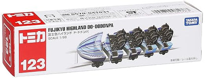 Tomica Fujikyu Highland Dodoonpa 1: 64 Die Cast Scale Model No.123-03, Multicolor