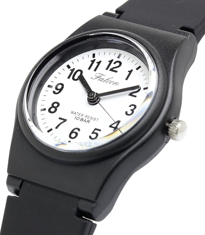 Citizen Q&Q VP47-852 Women's Wristwatch, Analog, Waterproof, Urethane Strap, White, multicolor (black / white), watches Cheap Citizen,Casual