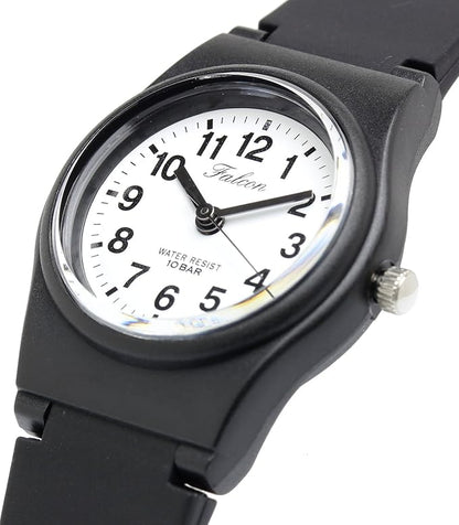 Citizen Q&Q VP47-852 Women's Wristwatch, Analog, Waterproof, Urethane Strap, White, multicolor (black / white), watches Cheap Citizen,Casual