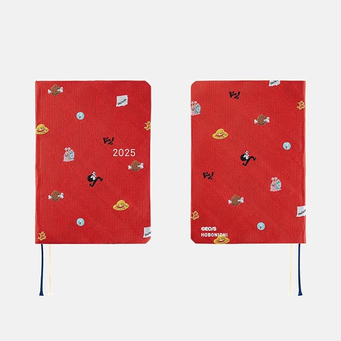 Hobonichi 2025 HON Japanese One Piece Magazine/DON! [A6/1 Page Per Day/January/Monday]