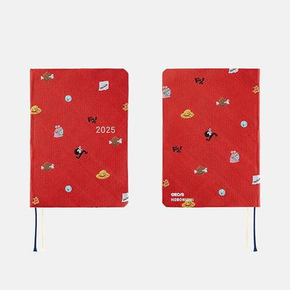 Hobonichi 2025 HON Japanese One Piece Magazine/DON! [A6/1 Page Per Day/January/Monday]