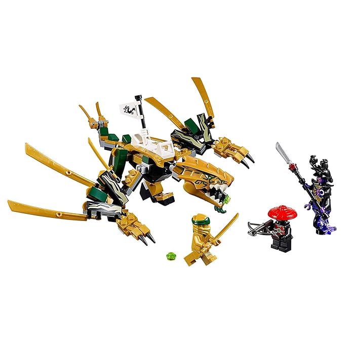 LEGO NINJAGO The Golden Dragon Building Blocks For Kids (171 Pcs)70666