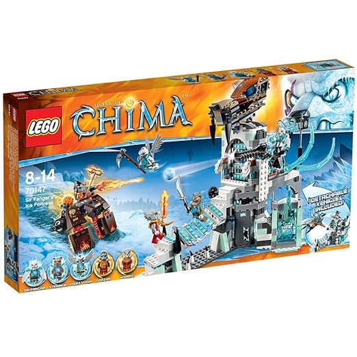 Lego Sir Fangar's Ice Fortress, Multi Color
