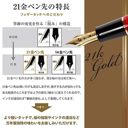 Sailor Pen fountain pen sixtieth birthday ultrafine 10-3360-132 Red
