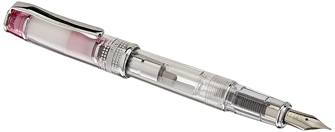 Pilot Prera Iro-Ai Medium-Nib Transparent Black Body Fountain Pen (FPRN-350R-TBM)