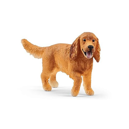 Schleich Farm World, Animal Figurine, Farm Toys for Boys and Girls 3-8 Years Old, English Cocker Spaniel
