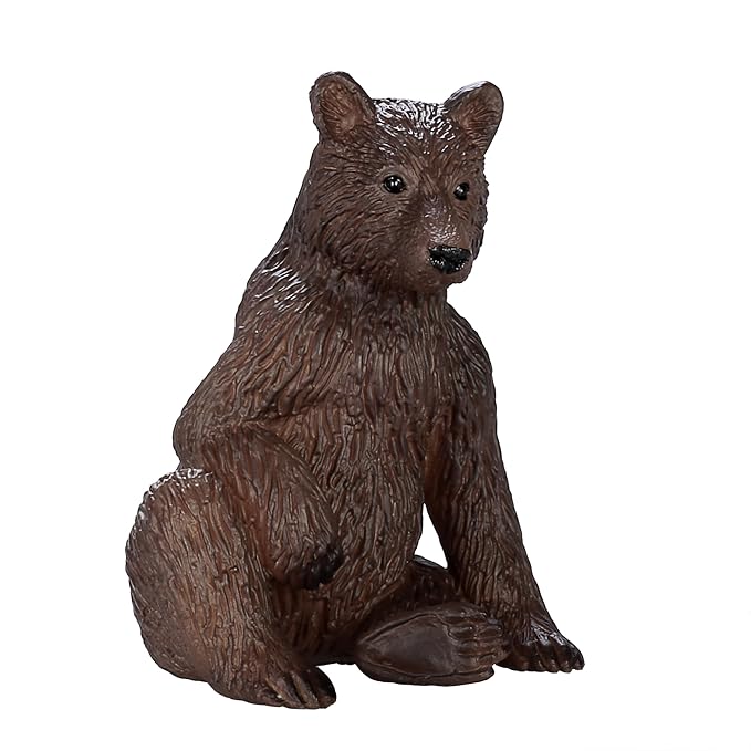 Mojo Fun 38217 Grizzly Bear Cub - Realistic Wildlife Replica/Toy