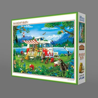 300 Piece Jigsaw Puzzle Hiroyuki Keikawa Camping Holiday