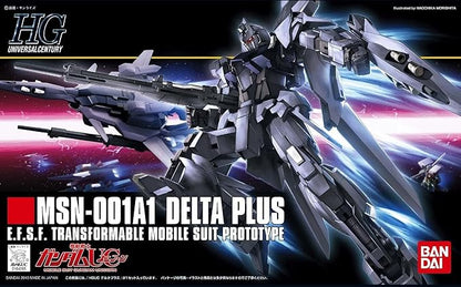 Bandai Hobby Delta Plus Mobile Suit Gundam Model Kit (1/144 Scale)