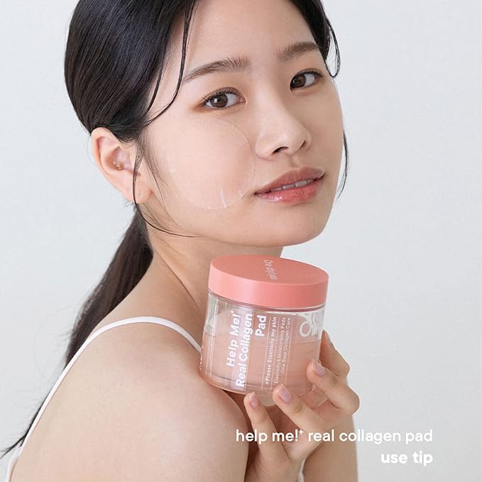 One-Day's You Help Me! + Real Collagen Pads, Toner Pads, Lotion Wiping Pads, Skin Care, Exfoliating Care, Pore Care, Toner, Official Japanese Product