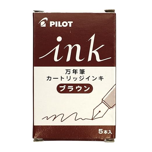 Pilot Fountain Pen Cartridge Ink Light Blue (Brown)