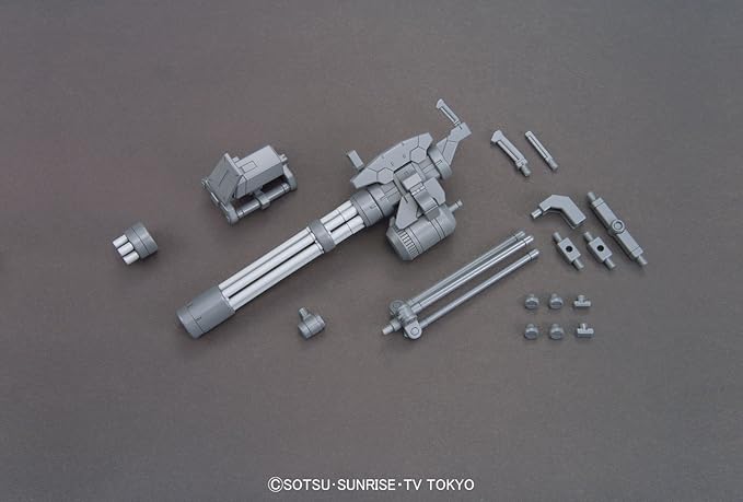 Bandai Hobby HGBC Giant Gatling "Gundam Build Fighters" Model Kit Action Figure (1/144 Scale)