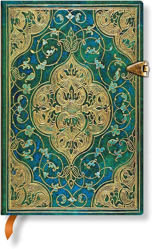 Paperblanks PB3216-8 Paper Blanks Notebook Turquoise A6 Mini Ruled
