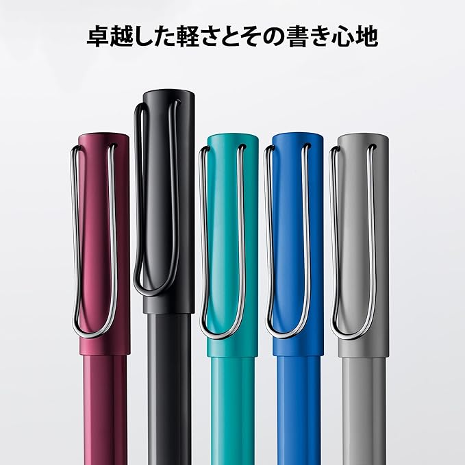LAMY AL-star Ocean Blue Roller Ballpoint Pen - Transparent Ergonomic Grip Pen Line Width M