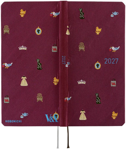Hobonichi Techo 2027 weeks English Edition V&A Series