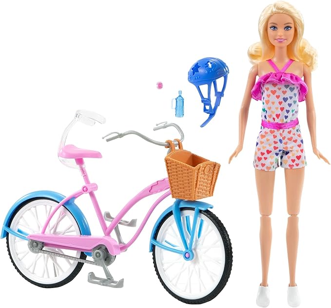 Barbie HBY28 Pedal Play! Pastel Color Set; Doll Included, Dress-up Doll