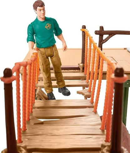 Schleich - 42507 Ranger Adventure Station, Multi Color