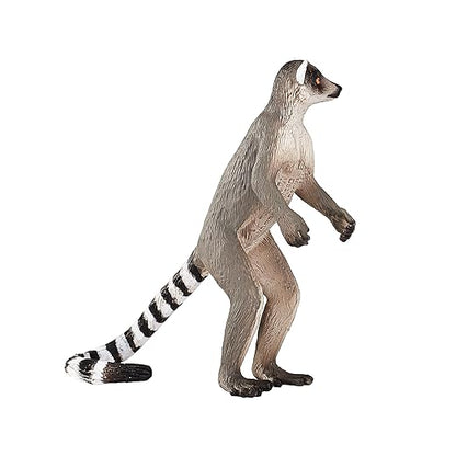 Mojo Fun 387177 Ringtail Lemur - Realistic International Wildlife Toy Replica