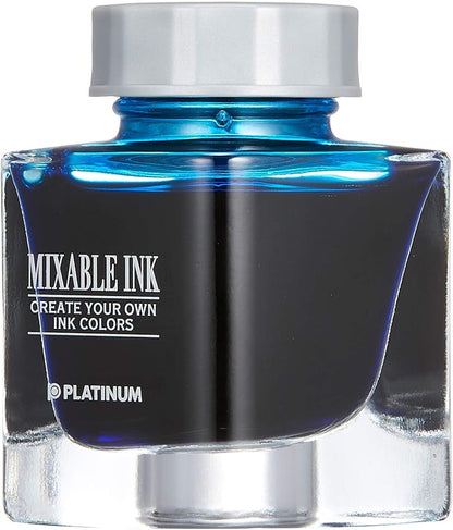 Platinum Fountain Pen Bottle Ink Mixable 1 Smoke Black INKM-1000-1