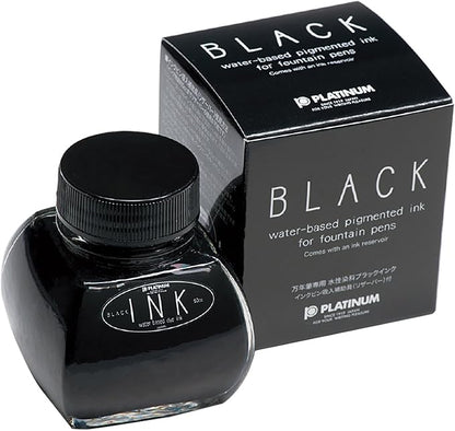 Platinum Fountain Pen Bottle Ink, 2.1 fl oz (60 cc), blue black