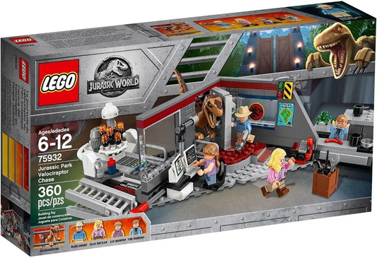 LEGO Jurassic World Jurassic Park Raptor Chase 75932