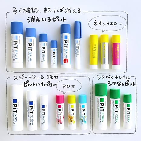 Tombow Pencils Stick Paste, Disappearing Color