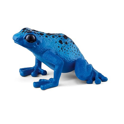 Schleich Wild Life, Wild Animal Rainforest Jungle Toys for Kids, Poison Dart Frog Toy, Blue, Ages 3+