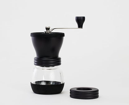 Hario Ceramic Coffee Mill - "Skerton Plus", Glass (MSCS-2DTB)